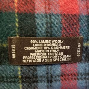 Coach Accessories - Coach plaid scarf Coach Accessories - Coach plaid scarf